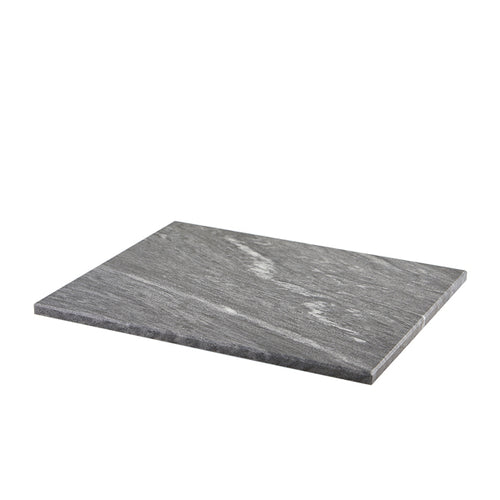 GenWare Dark Grey Marble Platter 32 x 26cm GN 1/2