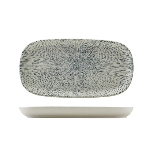 Sereno Porcelain Strato Rectangular Platter 30 x 15.5cm - Qty 6