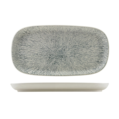 Sereno Porcelain Strato Rectangular Platter 35 x 18cm - Qty 3
