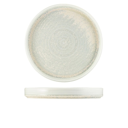Terra Porcelain Pearl Presentation Plate 26cm - Qty 6