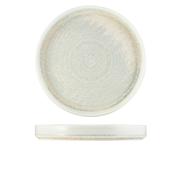 Terra Porcelain Pearl Presentation Plate 26cm - Qty 6