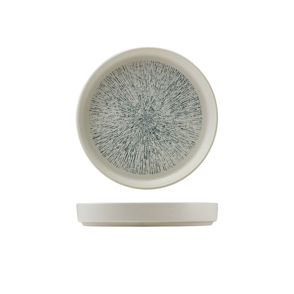 Sereno Porcelain Strato Presentation Plate 18cm - Qty 6