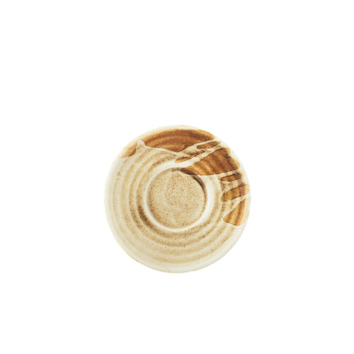 Terra Porcelain Roko Sand Saucer 11.5cm - Qty 6