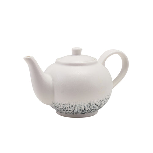 Sereno Porcelain Strato Teapot 45cl/15.75oz - Qty 6