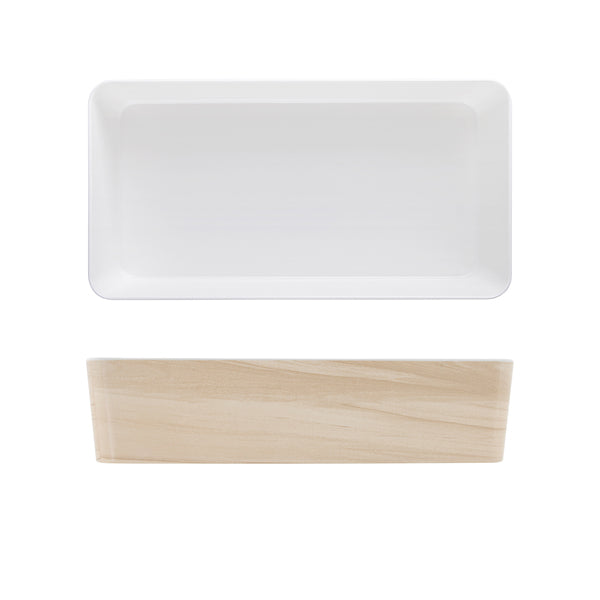 White Oak Tokyo Melamine Bento Outer Box 34.8 x 18 x 7.8cm- QTY 3