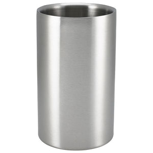 St/St Wine Cooler 12cm Dia x 18cm High
