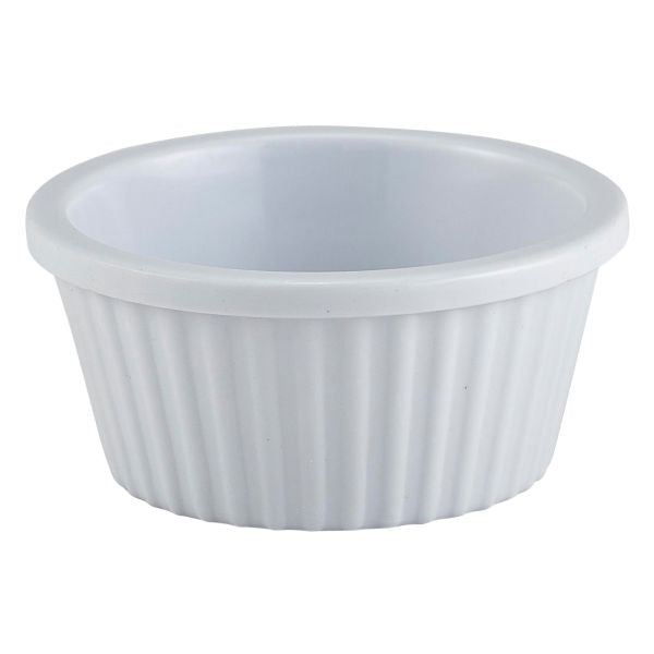 Ramekin 1oz Fluted White