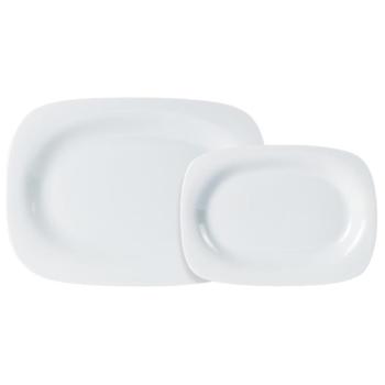 Rectangular Rimmed Plate 32x24cm/12.5''x9.5''