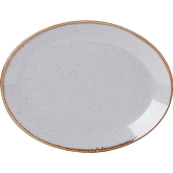 Stone Oval Plate 30cm/12''