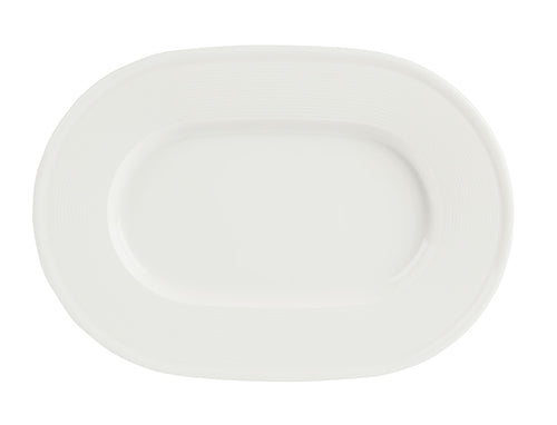 Line Oval Plate 34cm