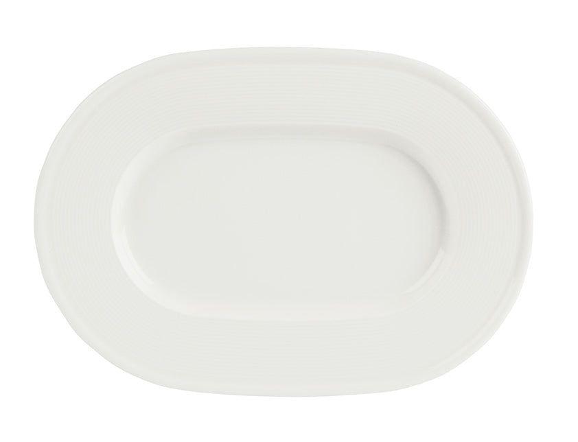 Line Oval Plate 34cm