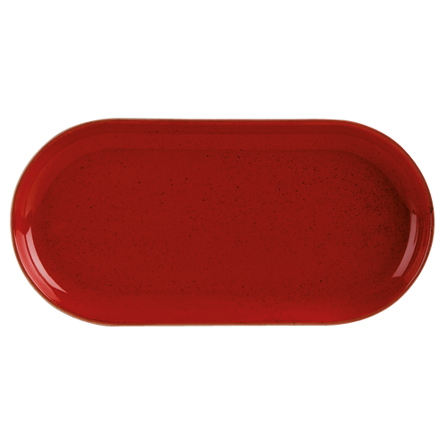 Magma Narrow Oval Plate 30cm