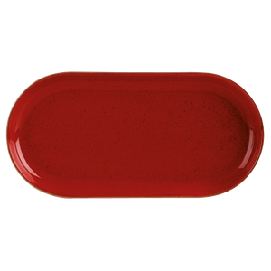 Magma Narrow Oval Plate 32x20cm/12.5x8''