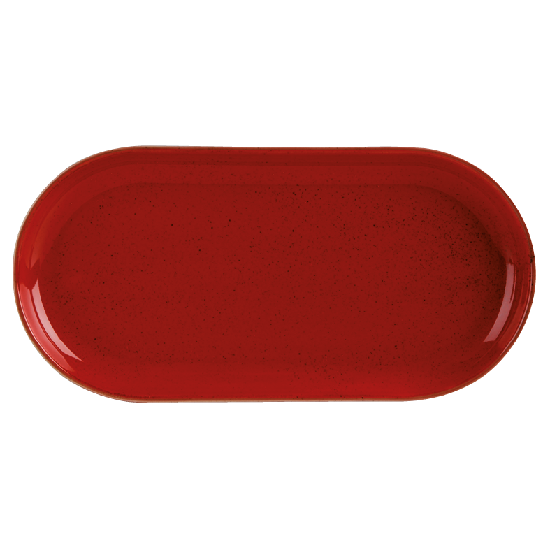 Magma Narrow Oval Plate 32x20cm/12.5x8''