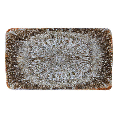 Iris Rectangular Plate 37 x 22cm - Qty 6