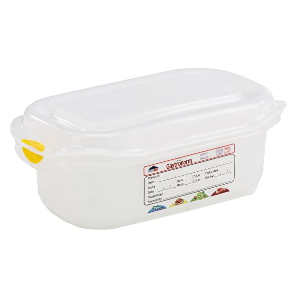GN Storage Container 1/9 65mm Deep 0.6L