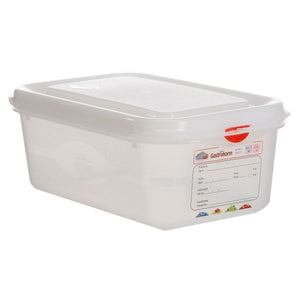 GN Storage Container 1/4 100mm Deep 2.8L