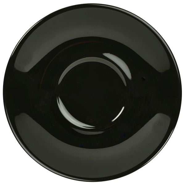 Royal Genware Saucer 12cm Black