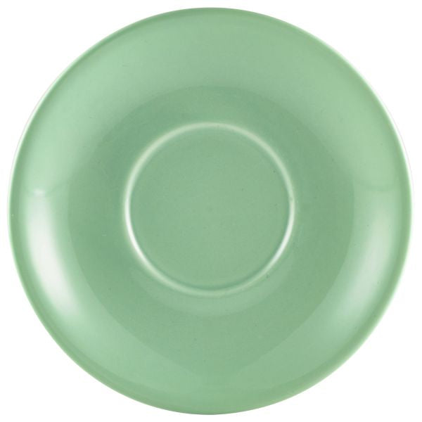 Royal Genware Saucer 12cm Green
