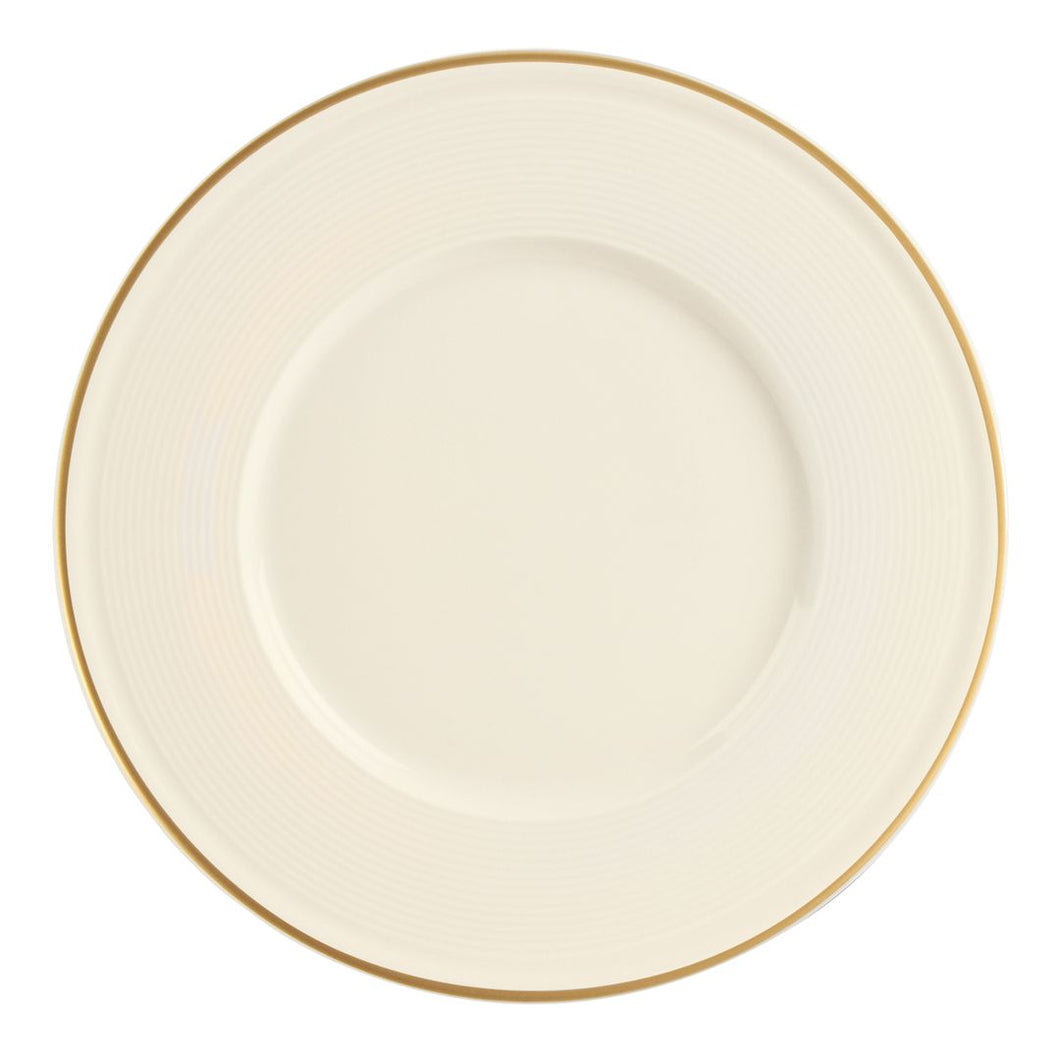 Line Gold Band Plate 31cm - Pack Of 6