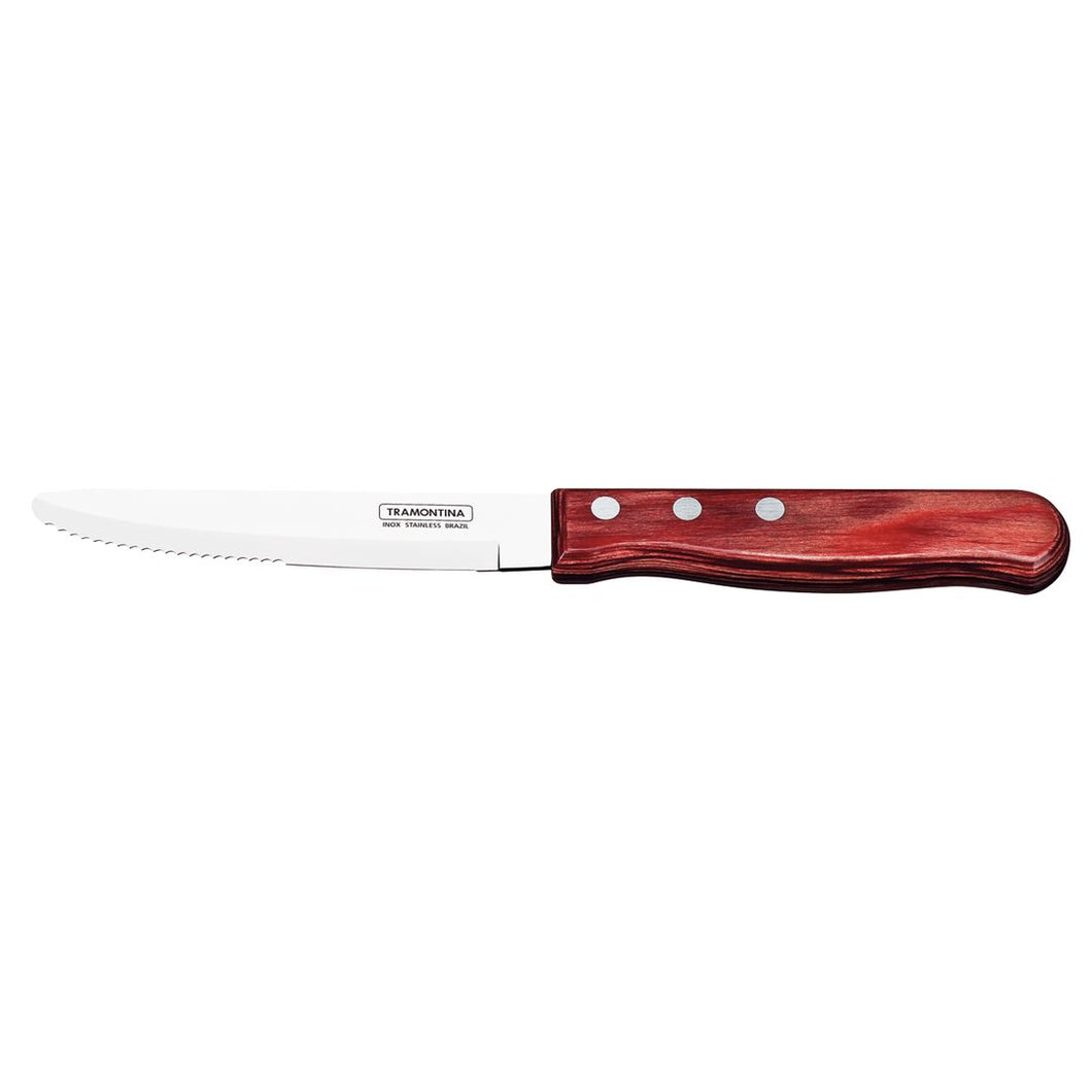 Jumbo Steak Knife Rounded Tip PWR (DOZEN)