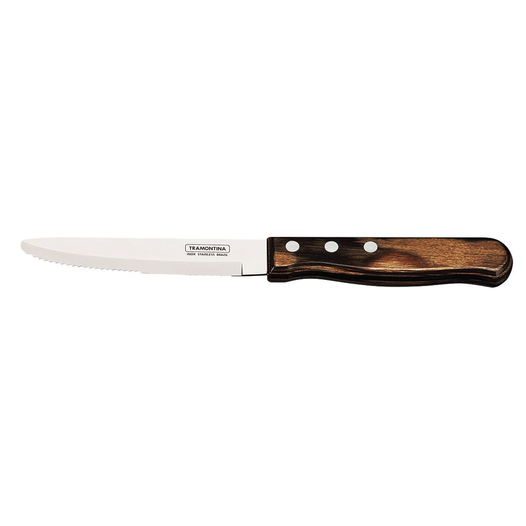 Jumbo Steak Knife Rounded Tip PWB (DOZEN)