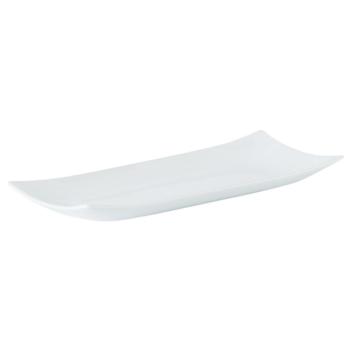 Curved Edge Rectangular Buffet Tray 30x13cm/12''x5.25''