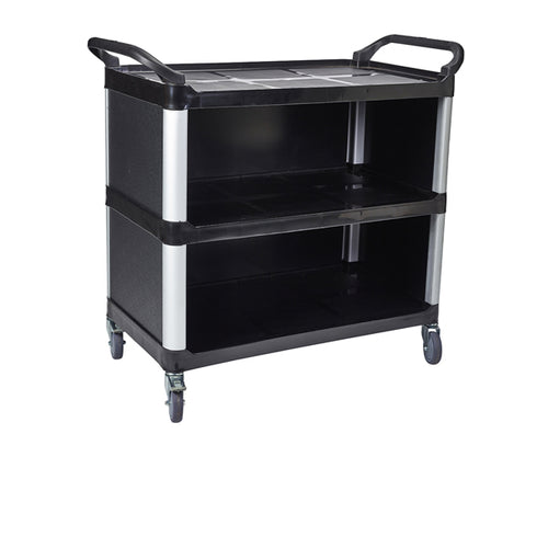 GenWare Large 3 Tier PP Panelled Trolley