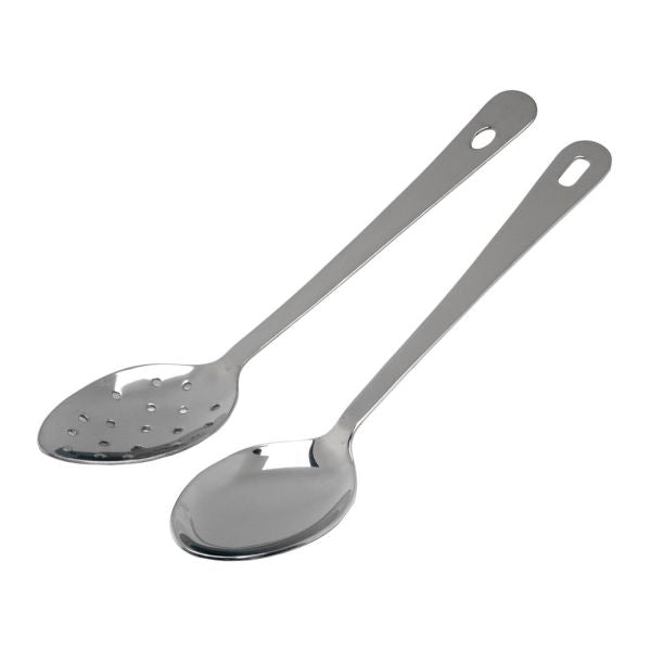 S/St.Perforated Spoon 14