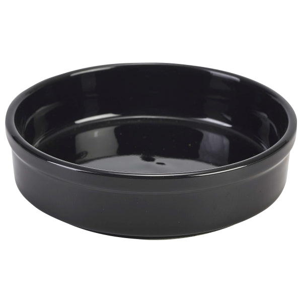 Royal Genware Round Dish 13cm Black