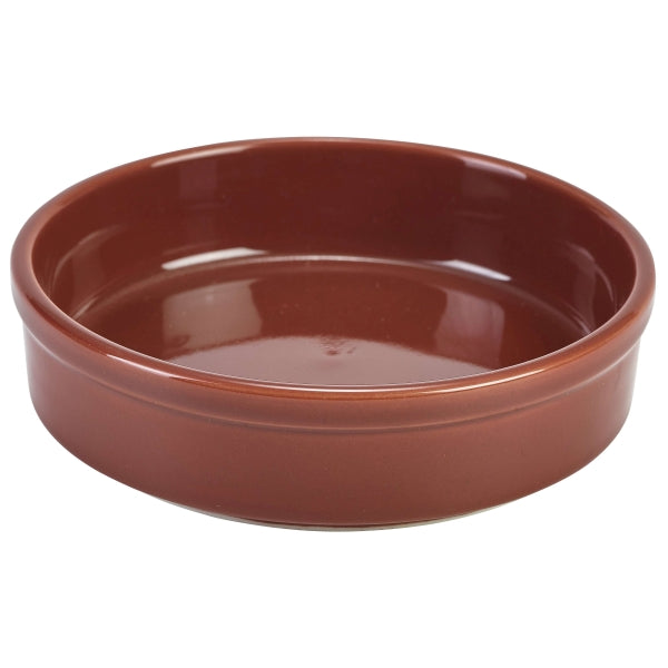 Royal Genware Round Dish 13cm Terracotta