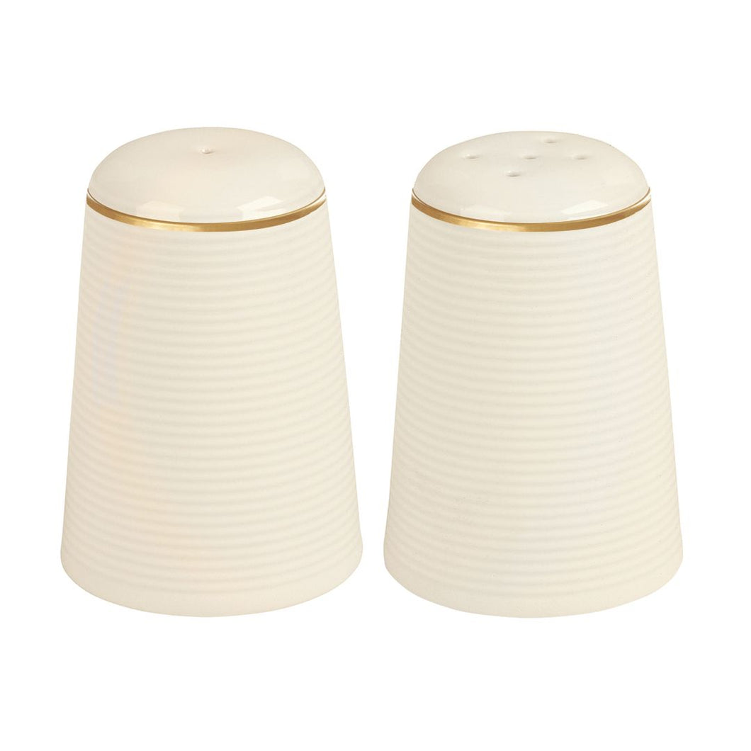 Line Gold Band Pepper Pot - Pack Of 6
