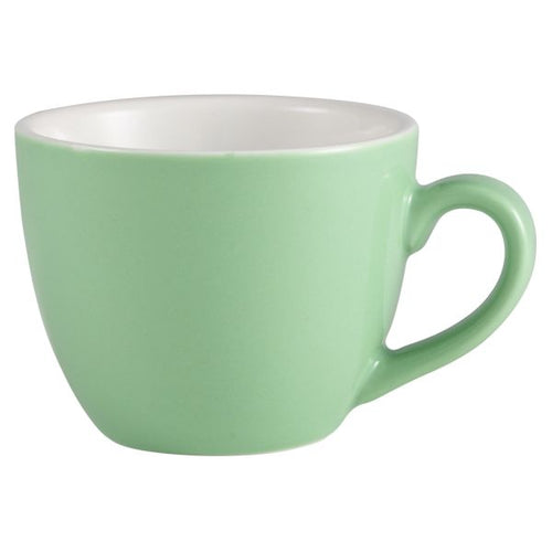 Royal Genware Bowl Shaped Cup 9cl Green
