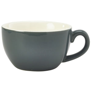 Royal Genware Bowl Shaped Cup 17.5cl/6oz Grey