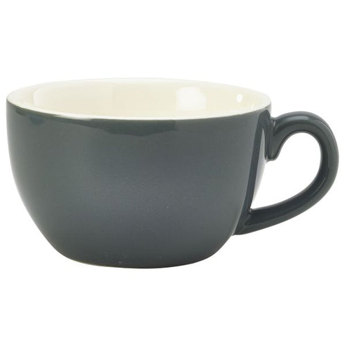 Royal Genware Bowl Shaped Cup 25cl Grey