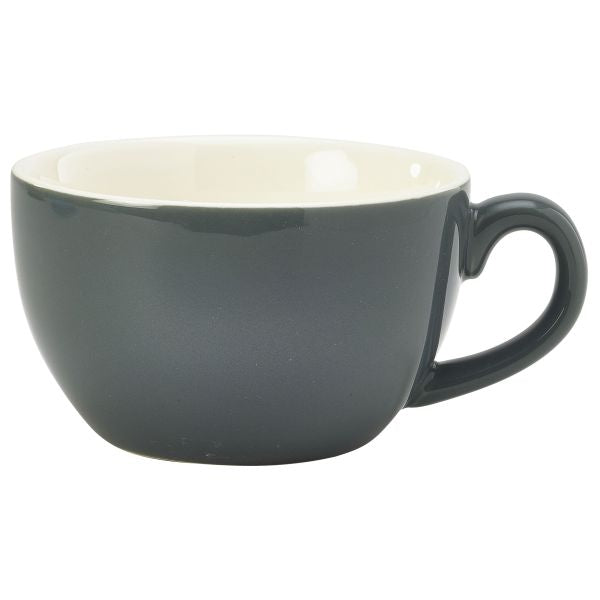 Royal Genware Bowl Shaped Cup 25cl Grey