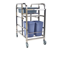 GenWare Stainless Steel Bussing Trolley