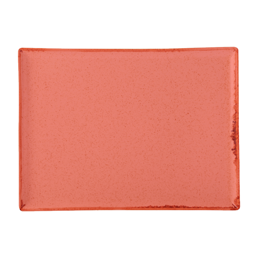 Coral Rectangular Platter 27x20cm/10.75x8.25''