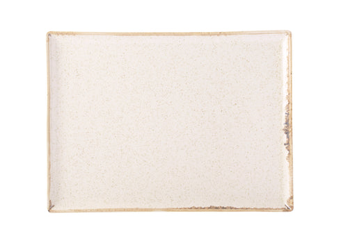 Oatmeal Rectangular Platter 27x20cm/10.75x8.25''