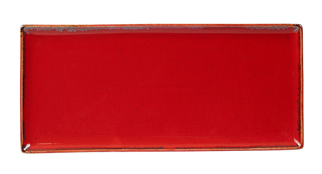 Magma Rectangular Platter 35 x 15.5cm / 13.75'' x 6'' - Pack Of 6