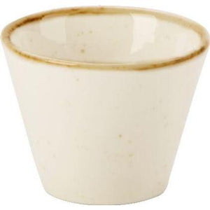 Oatmeal Conic Bowl 5.5cm/2.25'' 5cl/1.75''