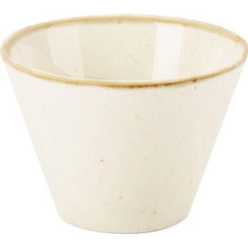 Oatmeal Conic Bowl 9cm/3.5'' 20cl/7oz