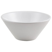 Genware Porcelain Low Conical Bowl 13.5cm/5.25" - Qty 6