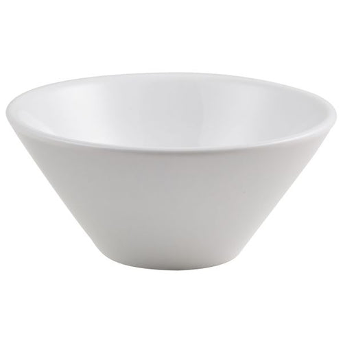 Genware Porcelain Low Conical Bowl 13.5cm/5.25