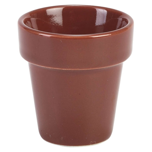 Royal Genware Plant Pot 5.5 x 5.8cm 6cl/2.5oz