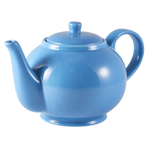 Royal Genware Teapot 45cl Blue