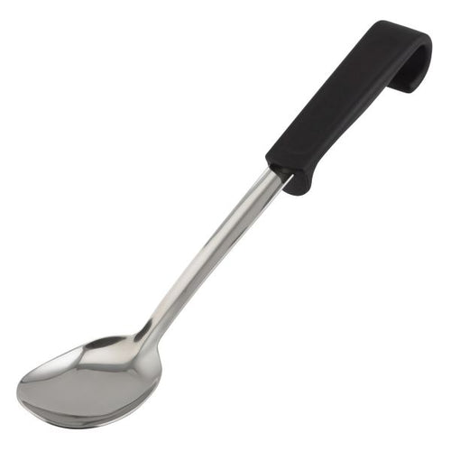 Genware Plastic Handle Small Spoon Black