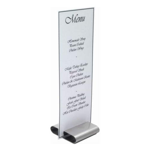 Menu Stand S/St. 3