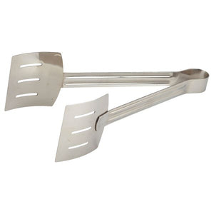 S/St. Wide Blade Serving Tongs 9.5" /240mm