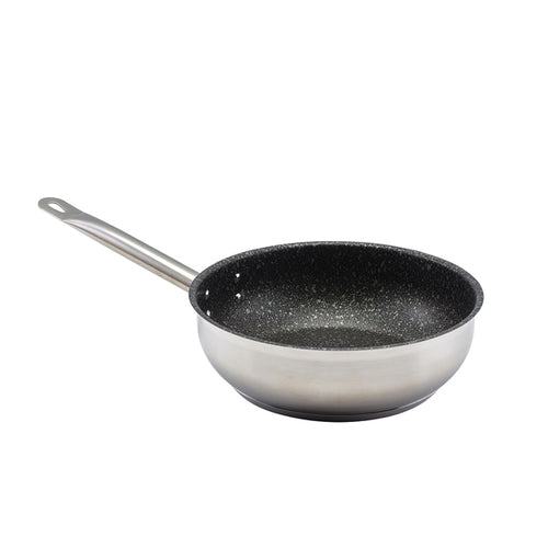 GenWare Non Stick Teflon Stainless Steel Sauteuse Pan